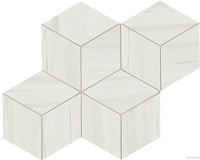 Marvel Bianco Dolomite Mosaico Esag. Lapp.